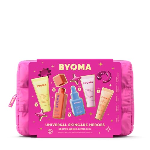 BYOMA Universal Skincare Heroes 5-piece barrier repair set