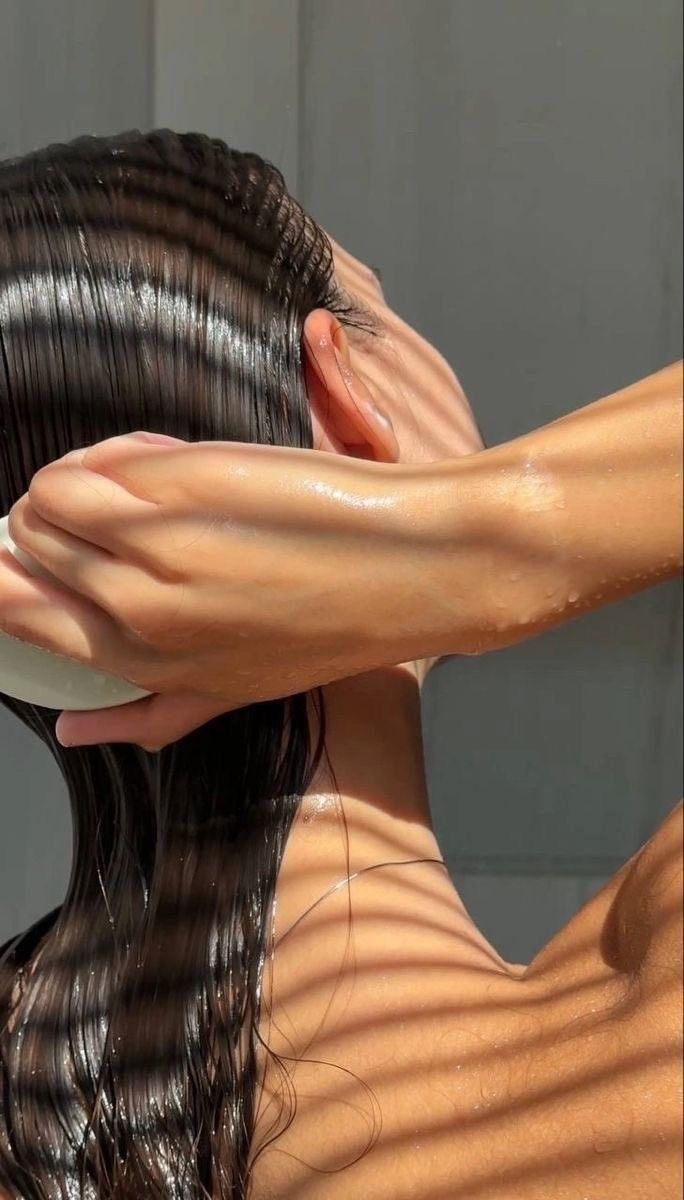 hair care less washing routine