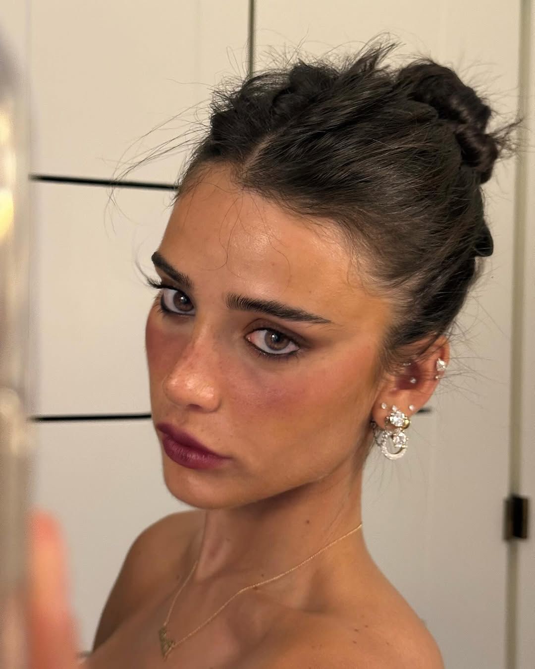deep berry lip fall ugc photo