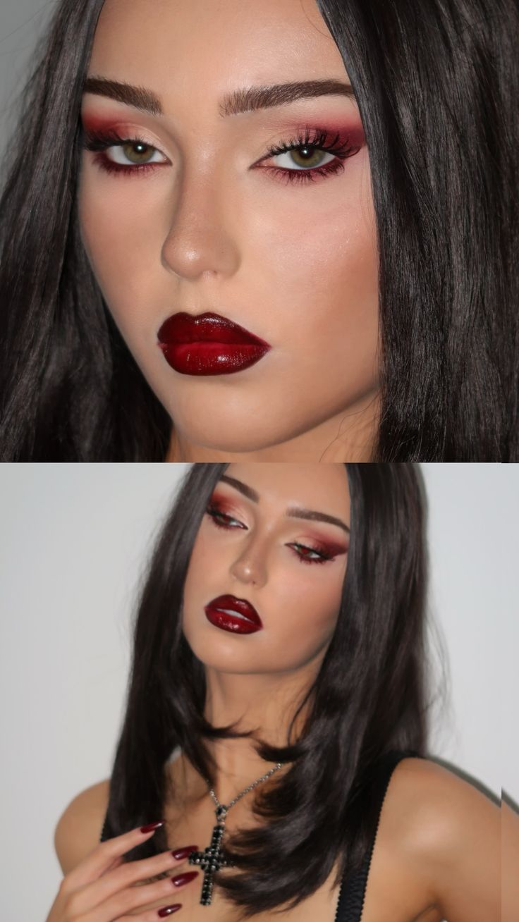7 Vamp Makeup Look Ideas That Still Feel Wearable