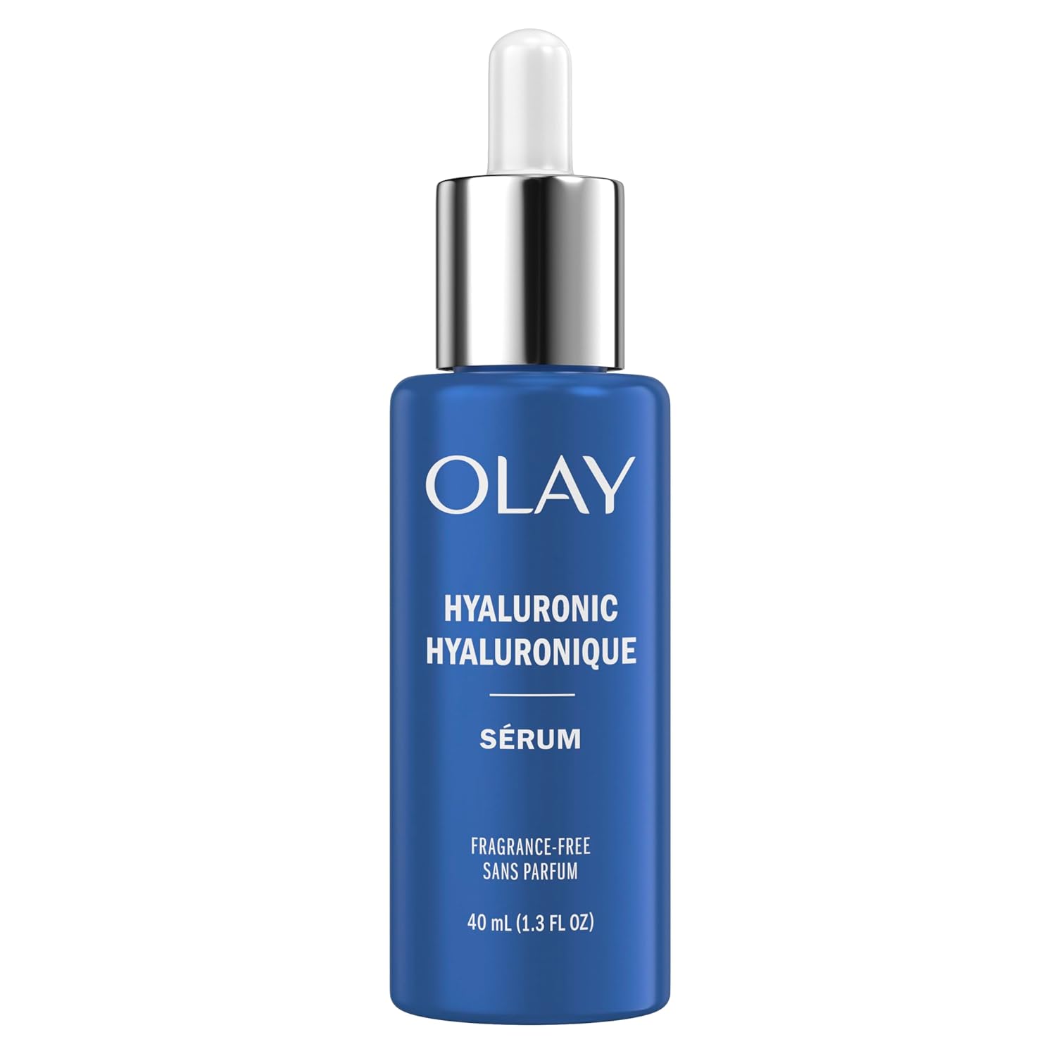 Olay Retinol 24 Peptide Night Serum purple bottle