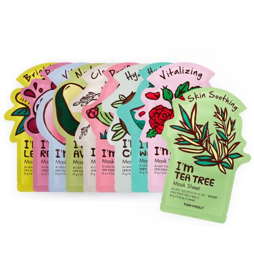 TONYMOLY I'm Real sheet mask variety pack 10 masks