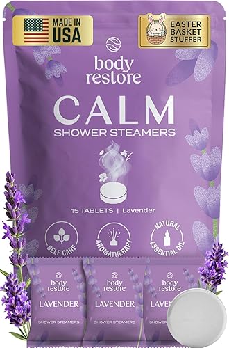 Body Restore lavender shower steamers 15-pack
