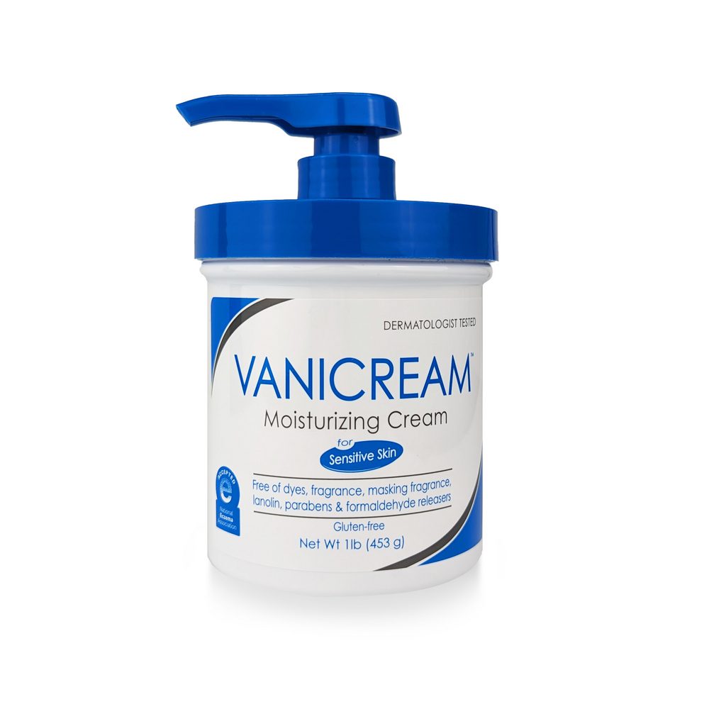 Vanicream Moisturizing Skin Cream pump jar