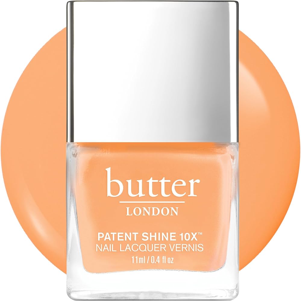Butter London Patent Shine Pop Orange nail lacquer