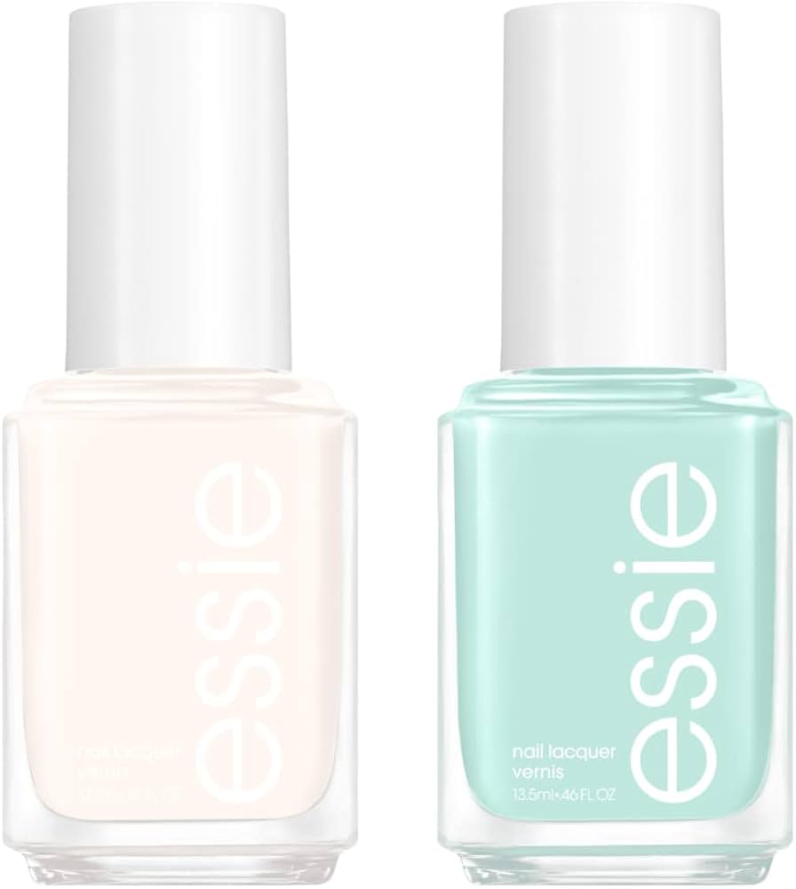 Essie Marshmallow pale white nail polish bottle