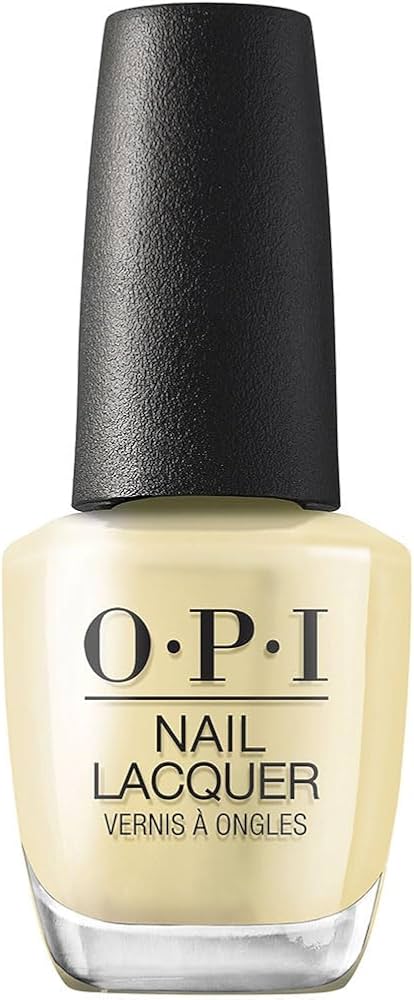 OPI Buttafly butter yellow sheer nail lacquer