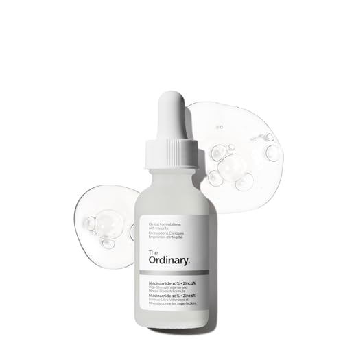The Ordinary Niacinamide 10% + Zinc 1% serum bottle