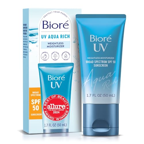 Biore UV Aqua Rich Watery Essence SPF 50 sunscreen