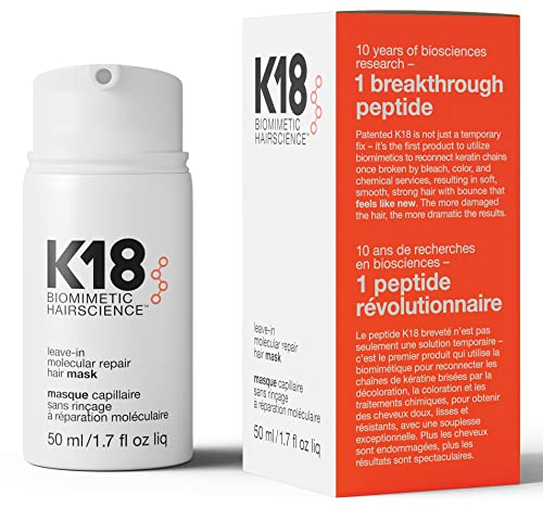 K18 Leave-In Molecular Repair Hair Mask bond repair treatment