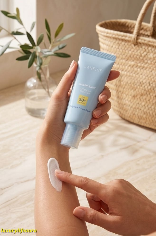 face sunscreen aesthetic skincare