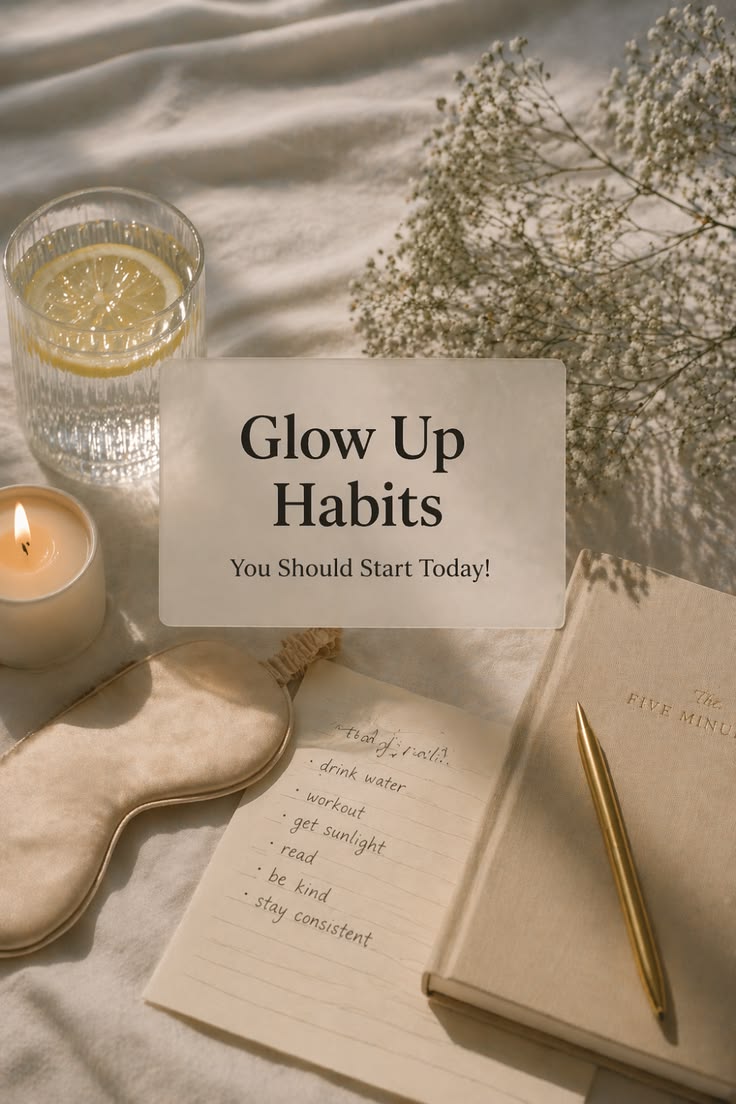 softmaxxing aesthetic glow up routine