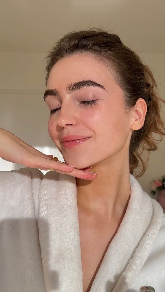 smooth body skin routine ugc photo